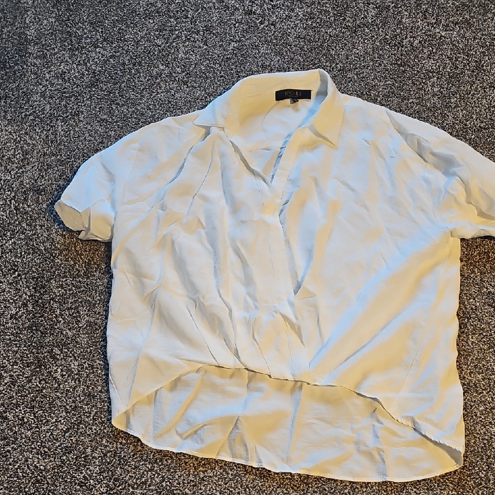 RACHEL Rachel Roy Cream Blouse